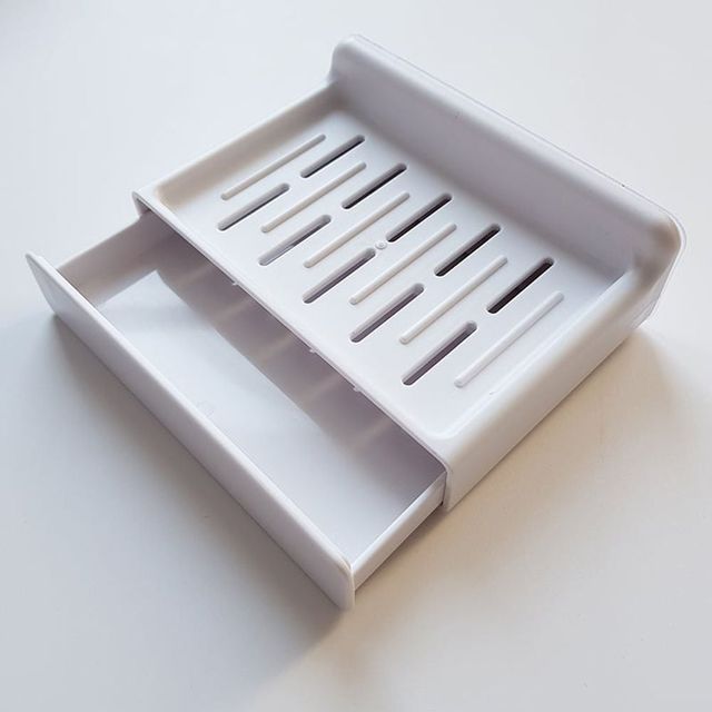 벽걸이 비누 거치대 서랍식 물빠짐 트레이