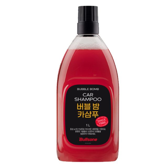 불스원858 버블 밤 카샴푸 1L 고농축 버블폼 거품세차
