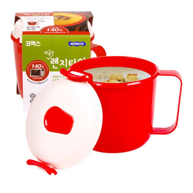 코멕스219 렌지타임 800ml 수프 전자레인지 조리용기