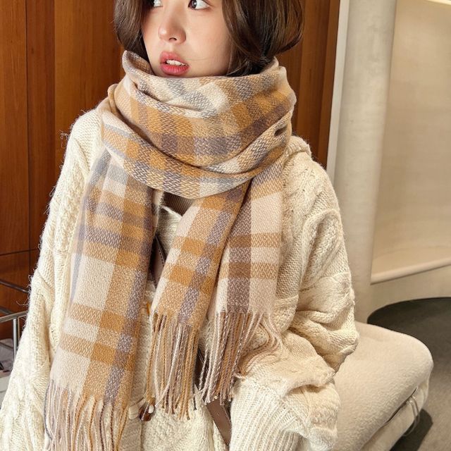 데일리 레이어 체크 머플러 16color SL-1005773