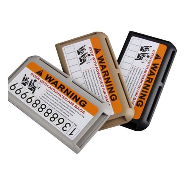 차량용 썬바이저 카드홀더 주차번호판 포켓 정리함