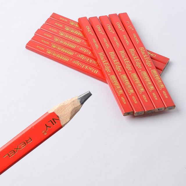 10P 목공용 연필 목공용연필 공구연필 목공연필(제작 로고 인쇄 홍보 기념품 판촉물)