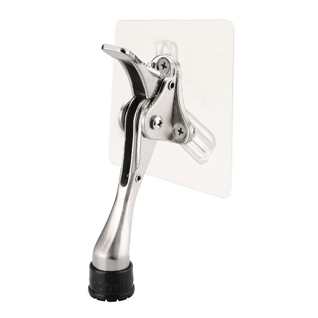 무타공 말발굽 도어스토퍼 강력테이프 부착 문고정대