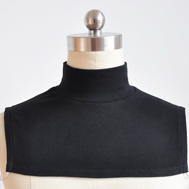 무지티 넥워머 페이크목폴라 니트워머 목티