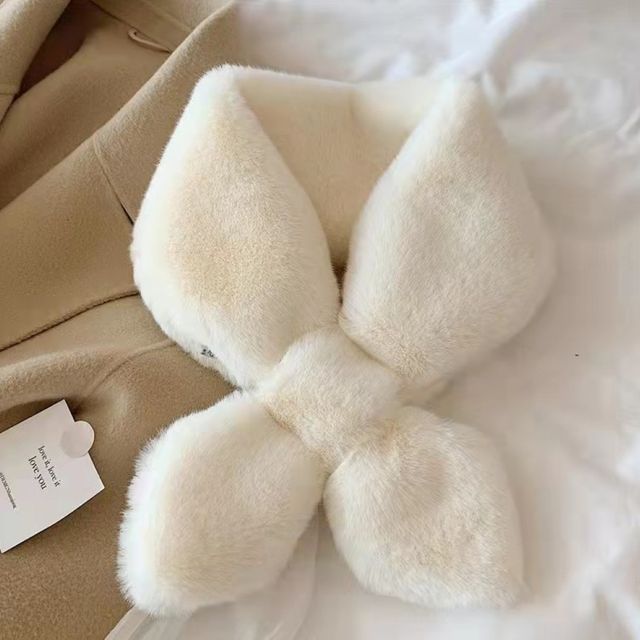 밍크 크로스 퍼 쁘띠 머플러 5color SL-1005174