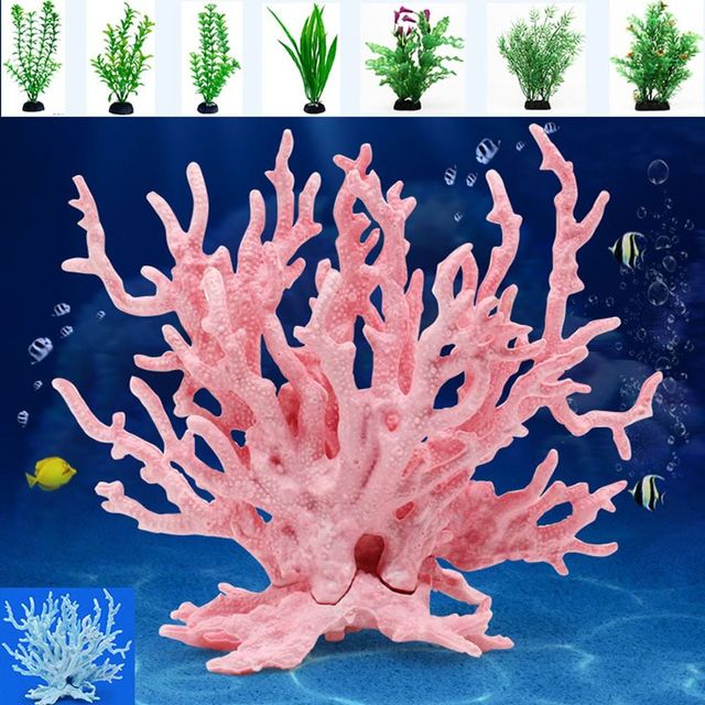 키밍 수조 장식 어항 조화 수족관 장식 모음