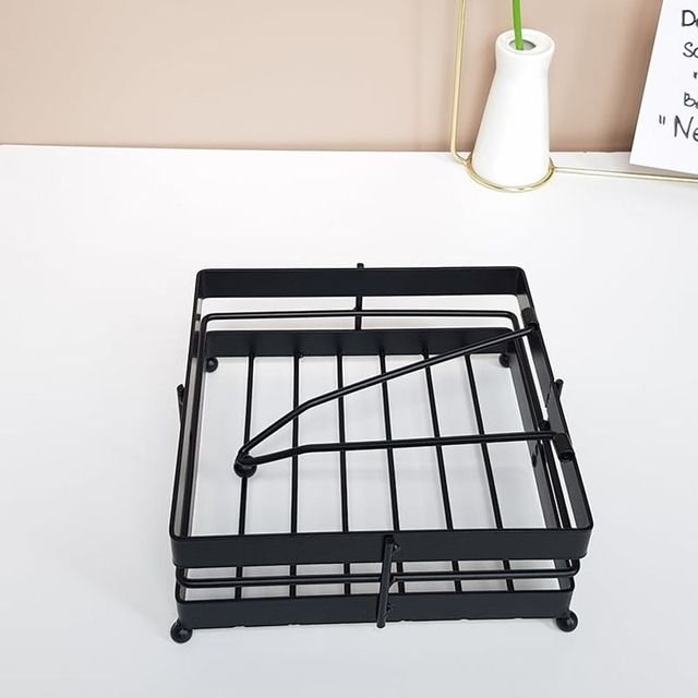 고급 티슈 케이스 냅킨 홀더 대용량 화장지 꽂이 인테리어 소품