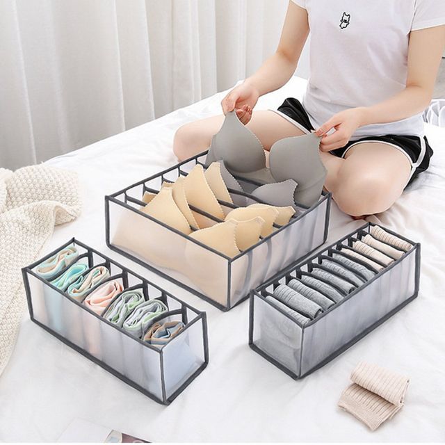 속옷 양말 별도 정리 메쉬 케이스 URD-051