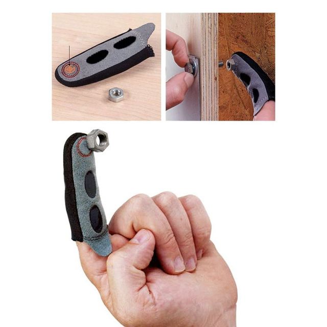 마그네틱 핑거커버 나사못 작업 도구