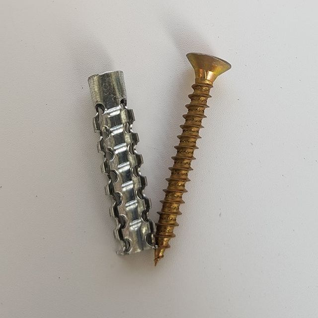 톱니형 팽창 나사 50set 직결피스 나사못 기리피스 리벳못 스텐피스 가구피스