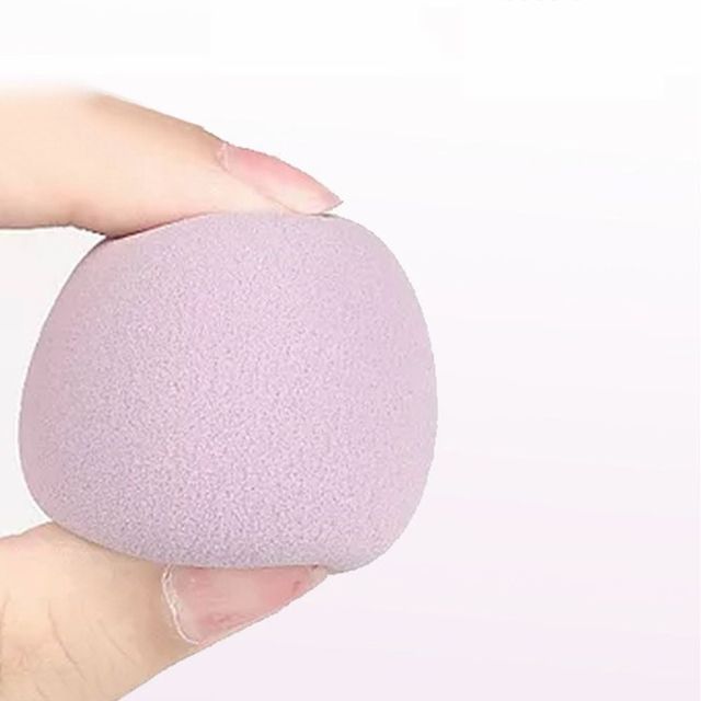 물방울 화장 스펀지 퍼프 10개 세트 컬러 메이크업 도구