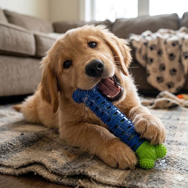 반려동물 치석관리 TPR 브러쉬 노즈워크 장난감 HM-1007338