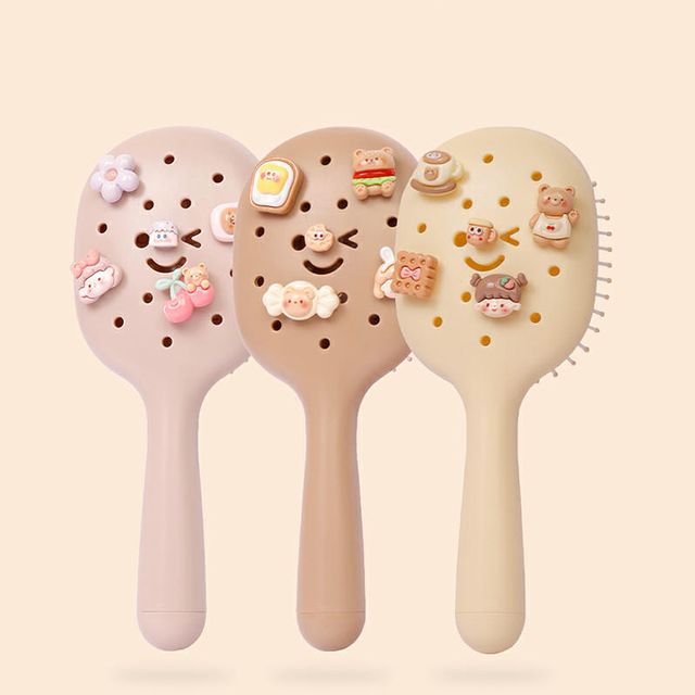 키밍 헤어쿠션 머리빗 두피마사지 헤어브러쉬 볼륨빗 헤어빗 쿠션빗