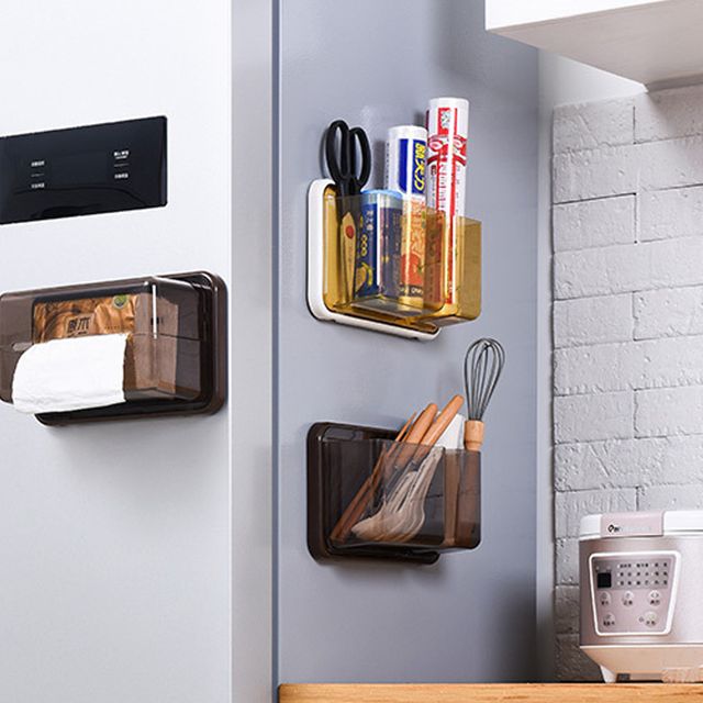 키밍 냉장고 자석부착 홀더 전자레인지 선반 거치대