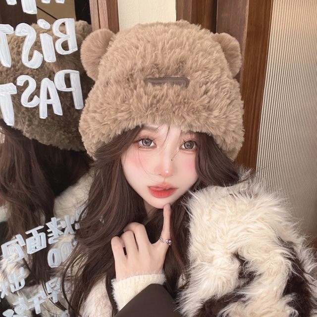 곰돌이 털 비니 OSM-1005797