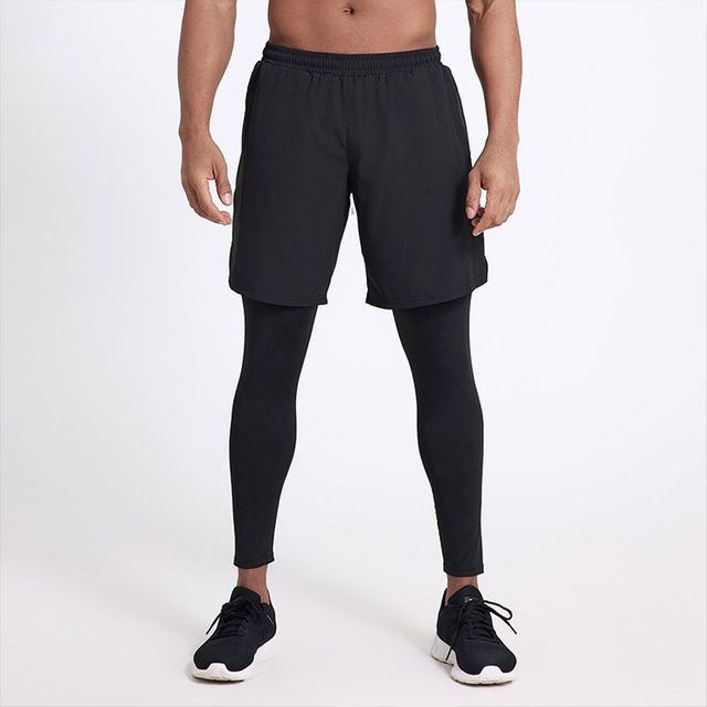 러닝 트레이닝 9부 일체형 반바지 레깅스 LM-1004193
