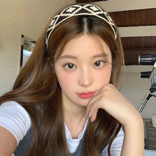 다이아 니트 머리띠 ELH-089