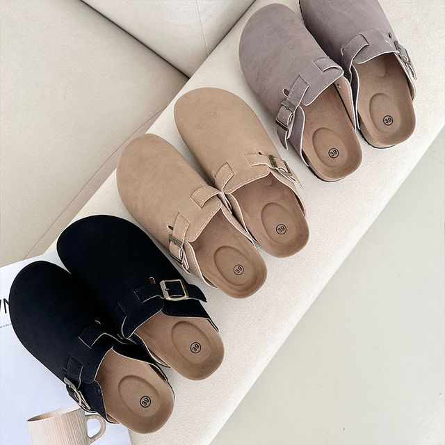 카틴 남녀 보스턴 사이드버클 슬리퍼 SD-1004545