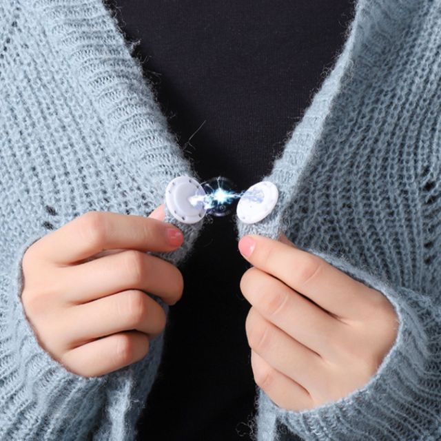 자석 단추 똑딱이 의류 가방 부자재 마그네틱 2.2cm