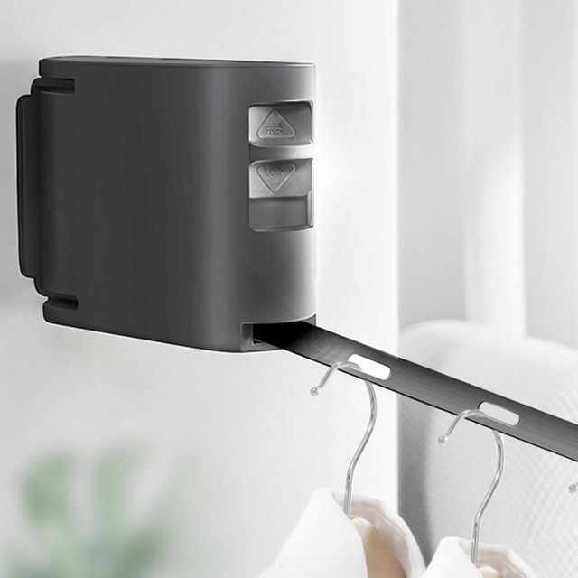실내용 스마트 와이어 빨랫줄 세탁걸이 건조대