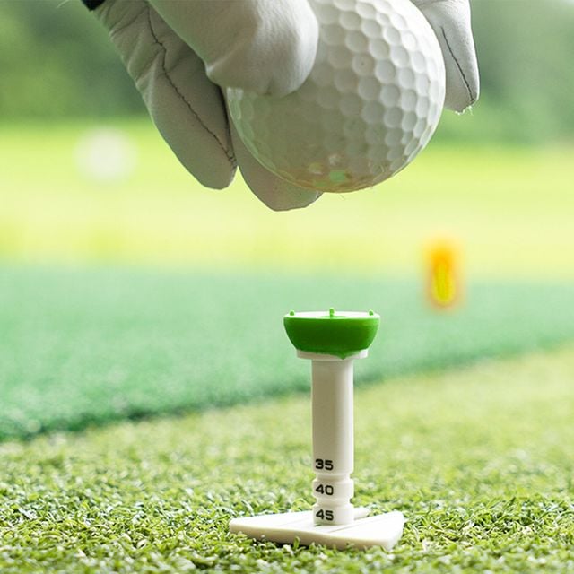 간편한 티샷 높이조절 4단 가이드 골프 티 HL-00062
