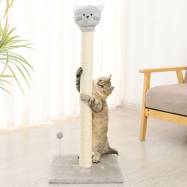 멍냥이랑 야옹이 고양이 수직 스크래쳐