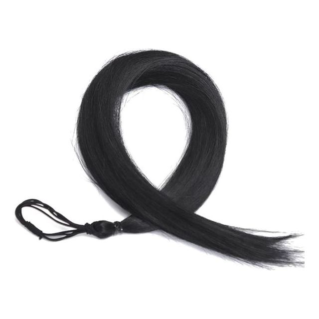 똥머리 스타일링 밴드형 헤어피스 부분가발