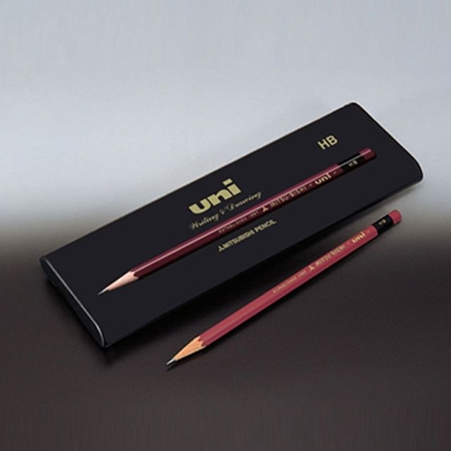 미쓰비시 유니연필(6H-6B) - 46765(제작 로고 인쇄 홍보 기념품 판촉물)
