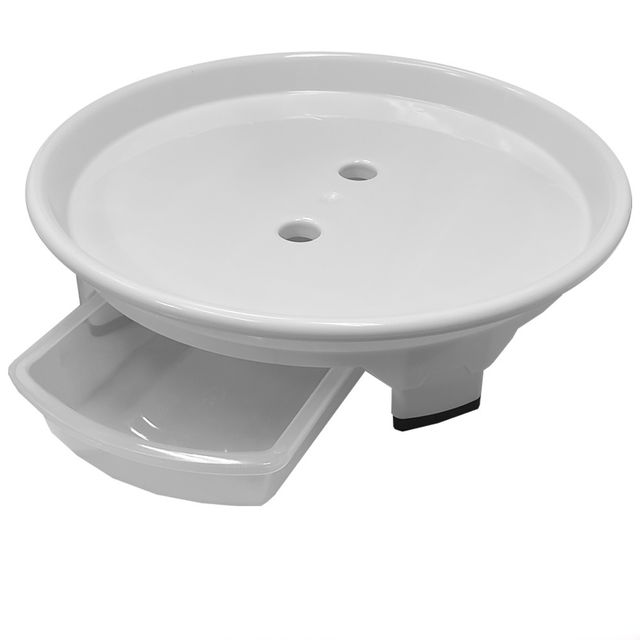 물받이 플라스틱 화병 화분받침 6호 34 cm