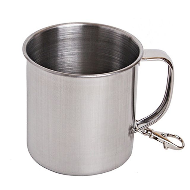 나무스토리585 스텐201 등산 캠핑용 스텐레스 물컵