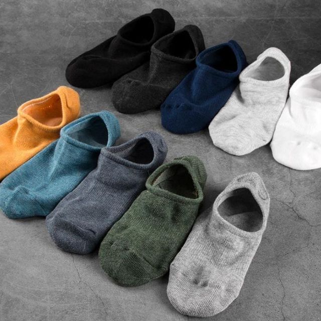 남성 논슬립 페이크 삭스 운동화 덧신 면덧신