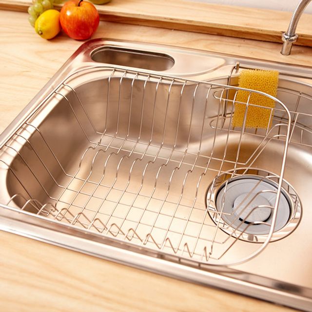 리빙코아 설거지 로얄 개수대 S형  스텐 개수대 식기건조대