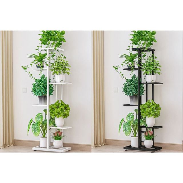 철제 다단 화분 정리대 5단 6단 베란다 식물 진열대