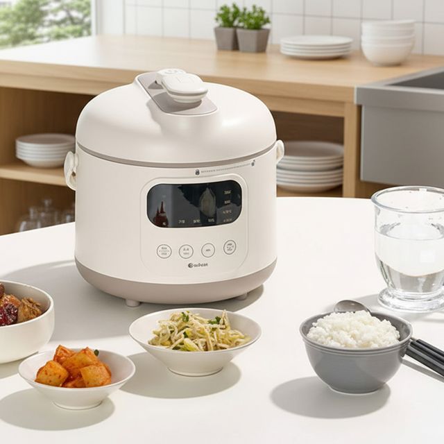 벤하임BLPC500B 저당 압력밥솥 2L 2인 3인용 저당밥 만들기 당질분리