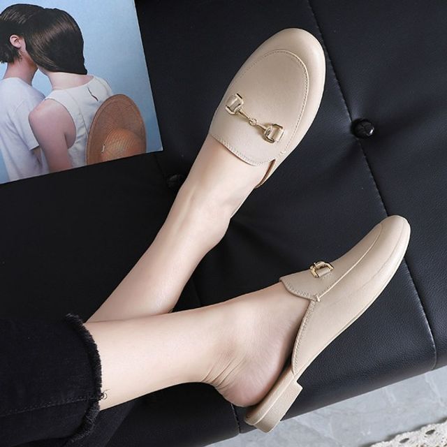 4컬러 베이직 여성블로퍼 뮬 구두블로퍼 장식블로퍼