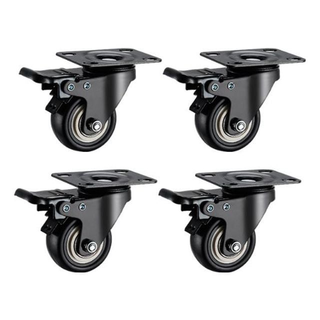 산업용 평 캐스터 바퀴 4개입 이동 편리함 제공