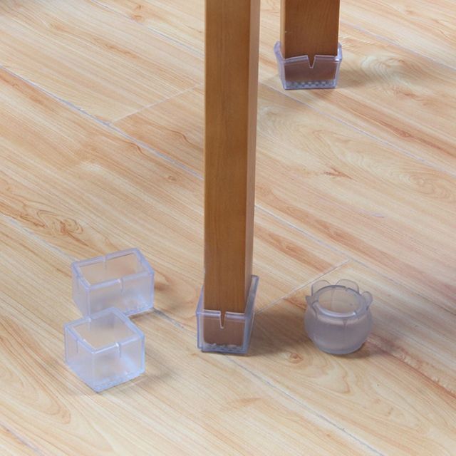 반투명 실리콘 식탁의자 발커버 4개 세트