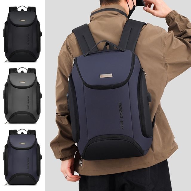 남성 옥스퍼드 사방 포켓 백팩 EL-1007305