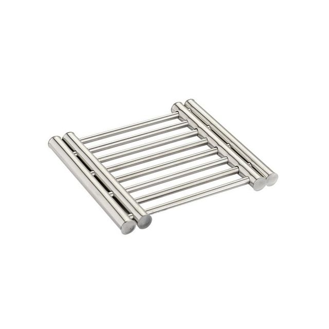 스텐레스 접이식 식기 건조대 주방 냄비 받침대