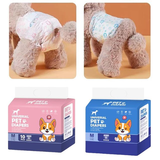 강아지 암컷 귀저기 수컷 매너벨트 생리대 애견 중형M