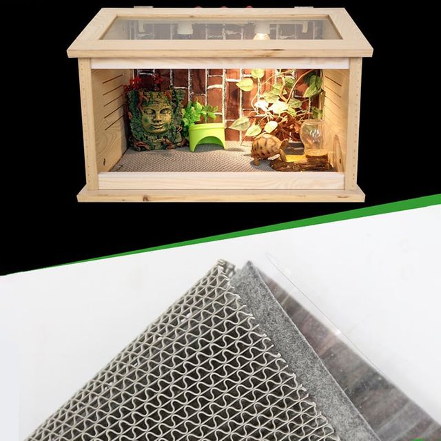 3in1 파충류 매트 보습 방수 패드 바닥재 26.5 x 40cm