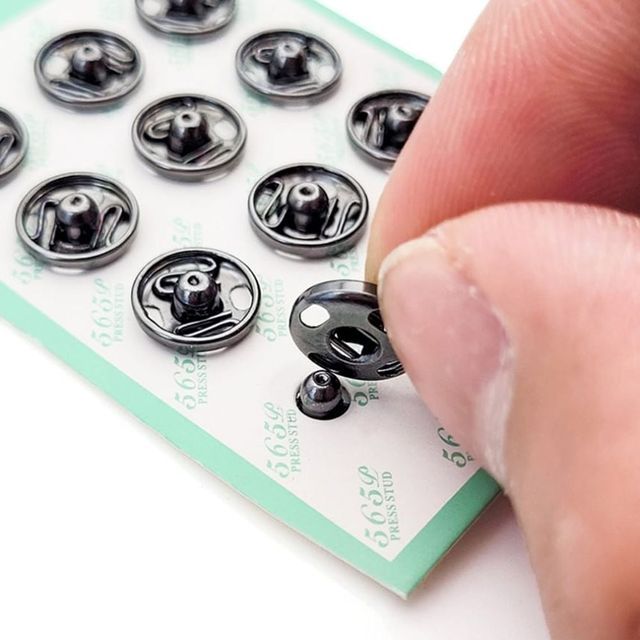 스냅단추 세트 6mm 8mm 10mm 가방 의류 부자재 필수 아이템