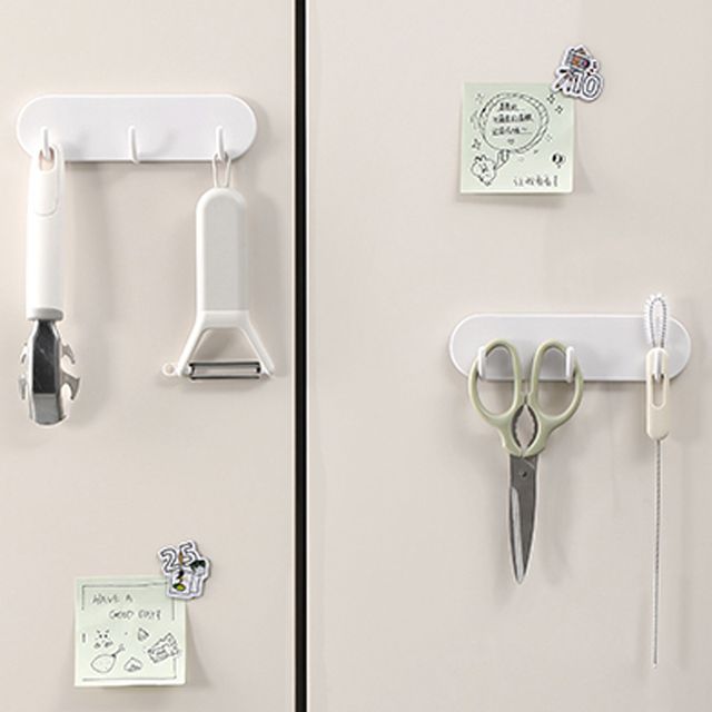 장만A759 자석식 후크 주방걸이 2개 소품걸이 욕실걸이 고리 옷걸이 주방걸이