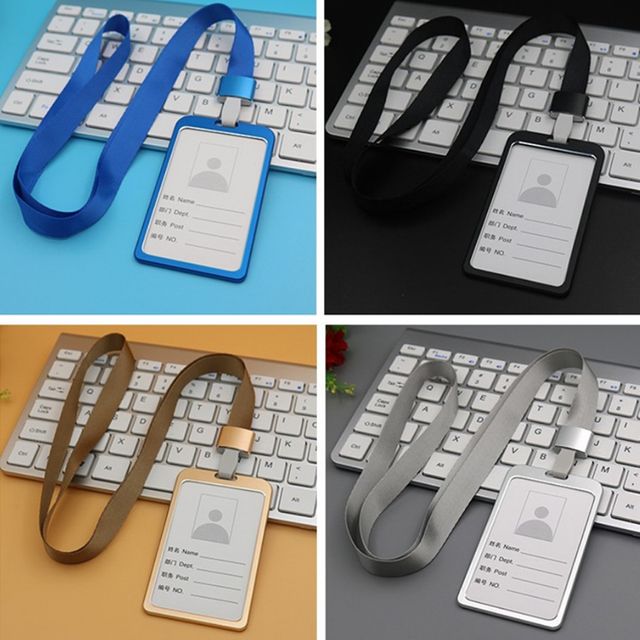 키밍 명함 사원증 목걸이 줄 출입증 케이스 카드 홀더