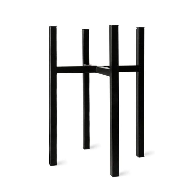 철제 십자형 화분 받침대 스탠드 10 12 14 내경 다용도 실내외 인테리어