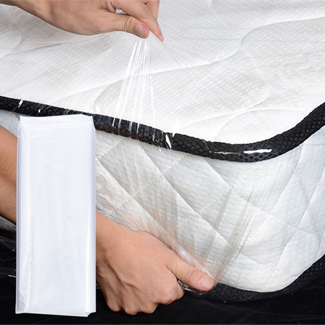 싱글 매트리스 비닐 커버 포장 이사 120x240cm