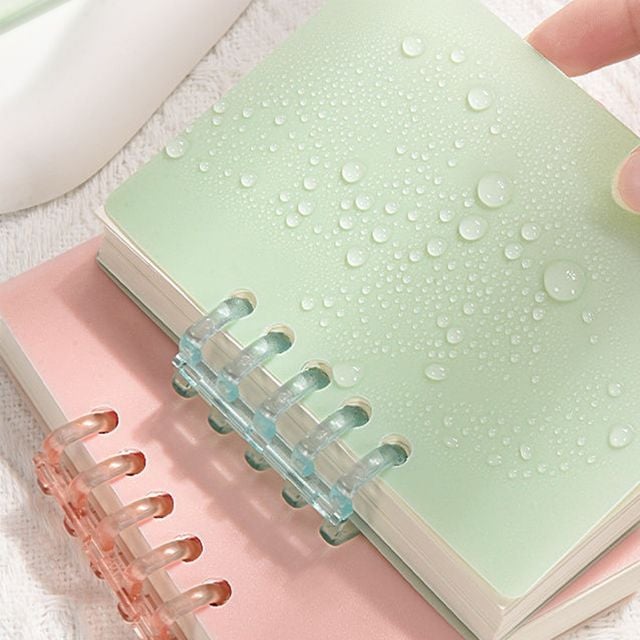 마카롱 컬러 미니 A7 링 바인더 노트 수첩 HM-1007341