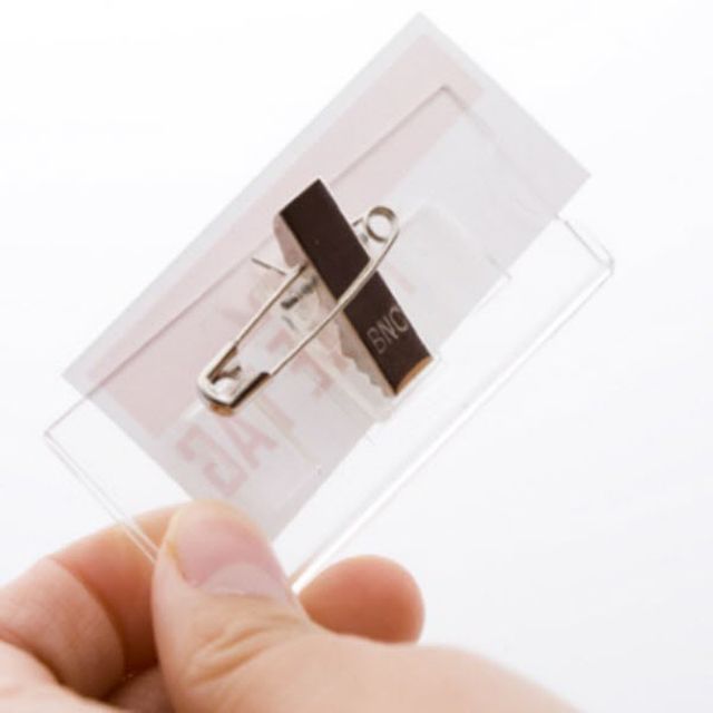 아크릴명찰 10개입 이름표 70x25 이름표