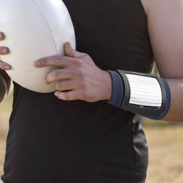 전술 매뉴얼 손목 밴드 스포츠 축구 조절가능 보호대 아대