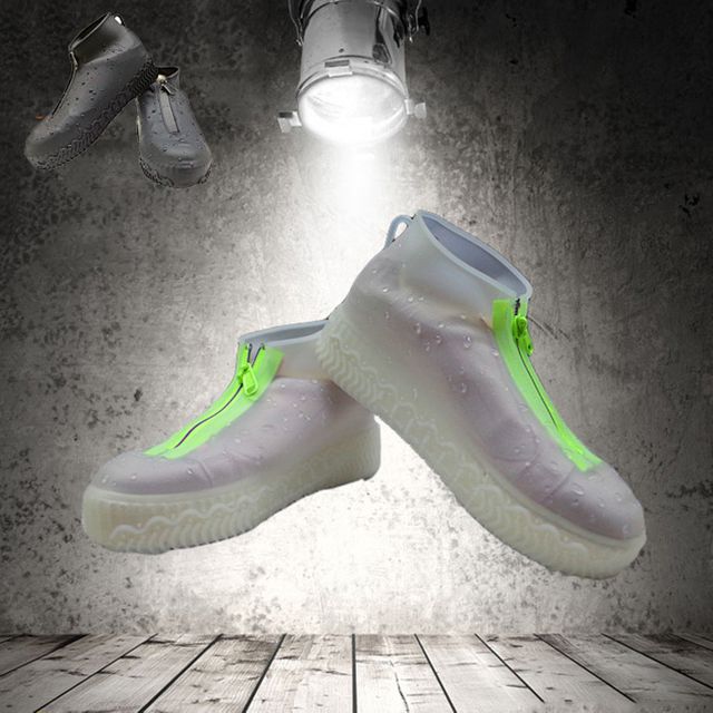 실리콘 신발방수 레인커버 장화 레인부츠 슈즈덮개 M